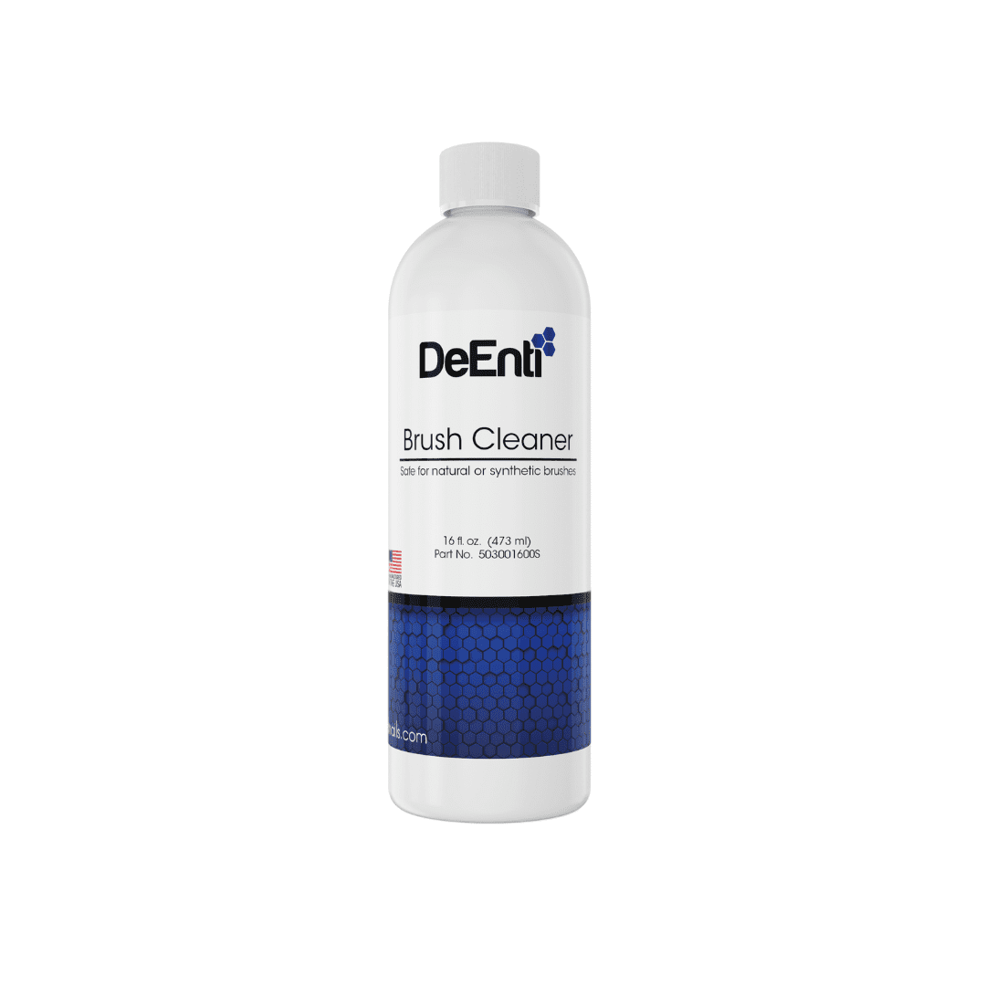 16 oz Bottle DeEnti Brush Cleaner to Rejuvenate Nail Art Brushes
