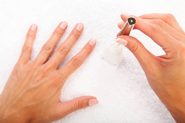 An image of someone getting a manicure.