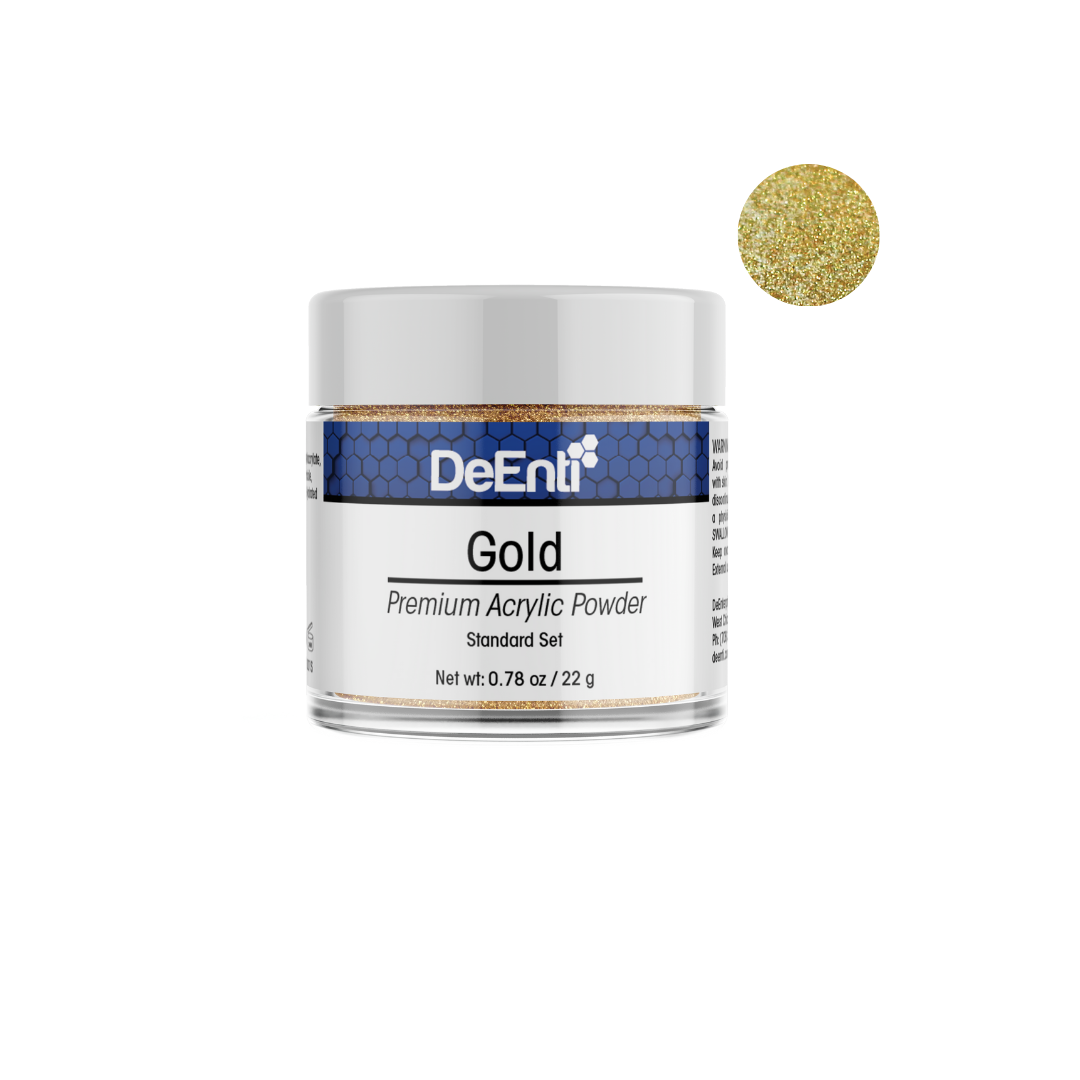 Gold Acrylic Powder - 0.78 oz