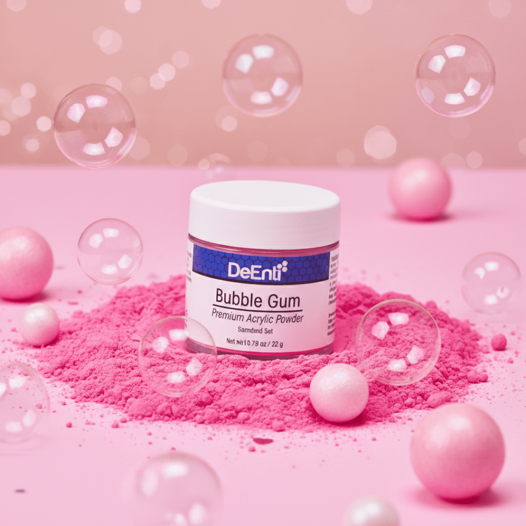 Bubble Gum Acrylic Powder - 0.78 oz - Image 5