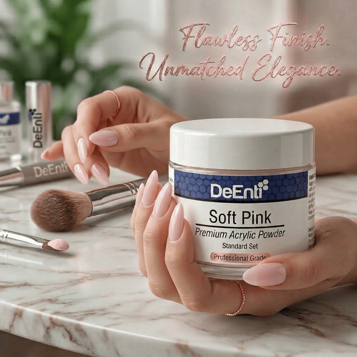 Soft Pink Acrylic Powder - 0.78 oz - Image 8