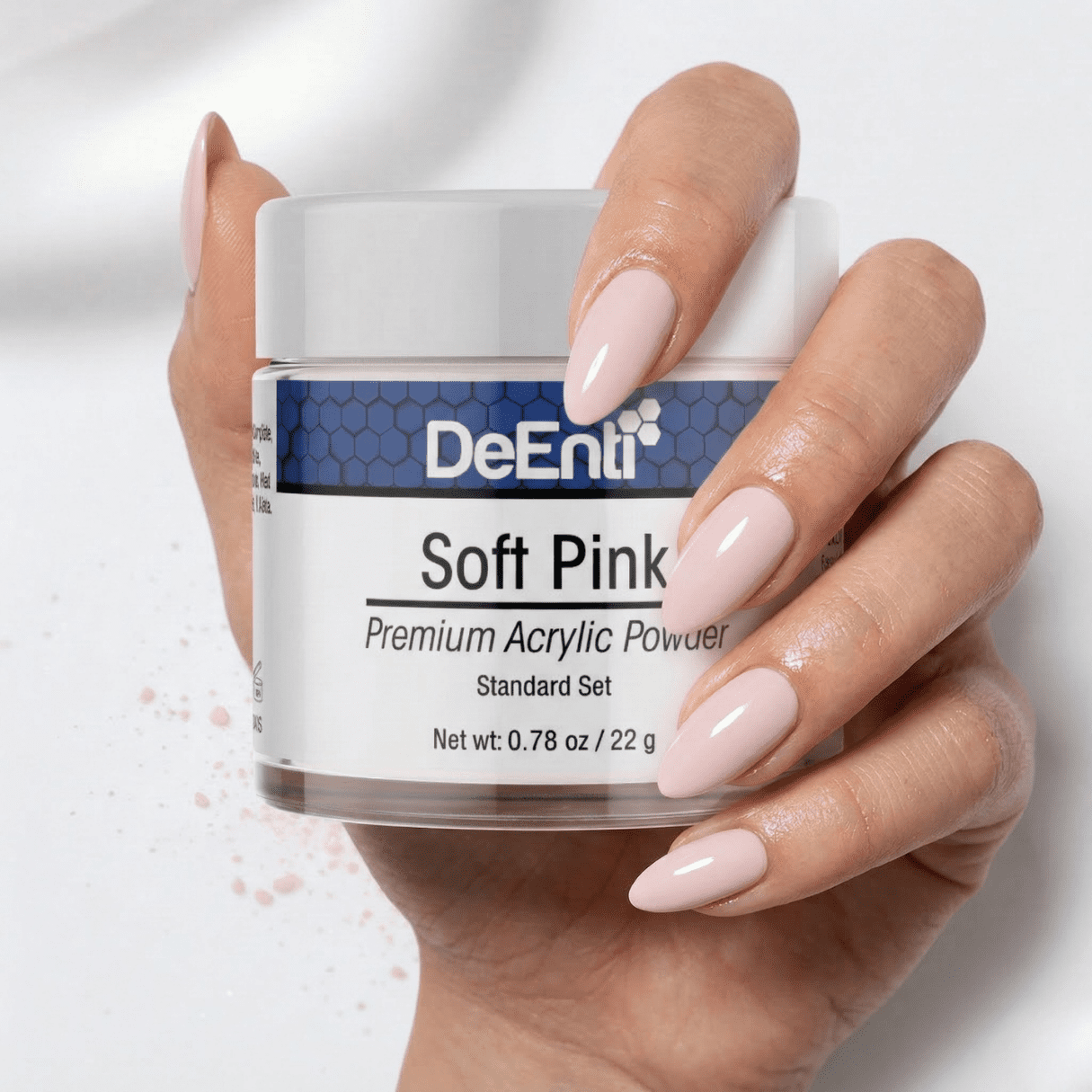 Soft Pink Acrylic Powder - 0.78 oz - Image 4