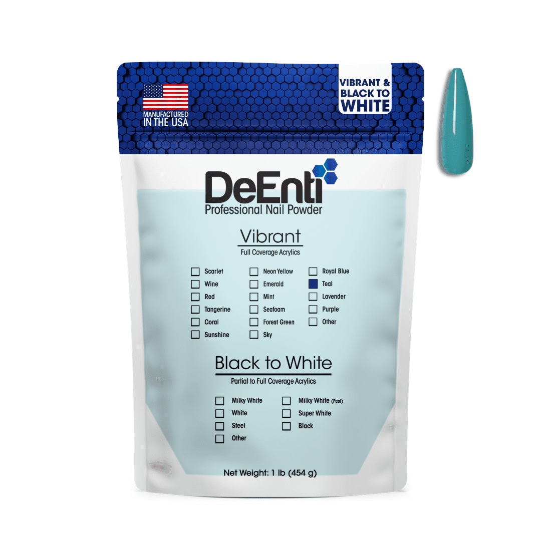 Teal Acrylic Powder - LBS - Image 2