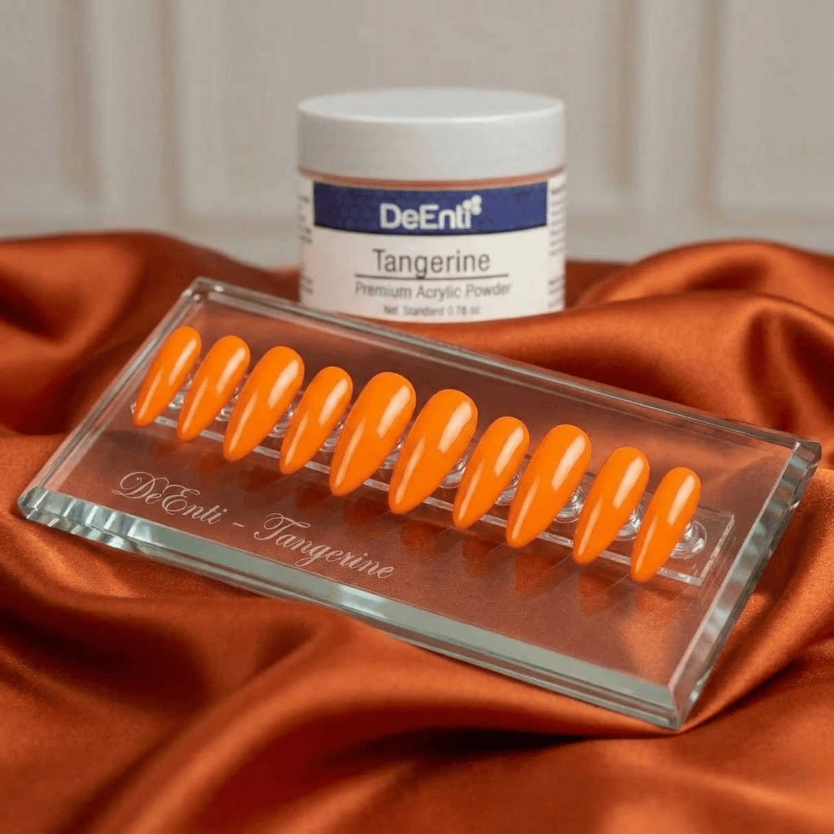 Tangerine Acrylic Powder - 0.78 oz - Image 5
