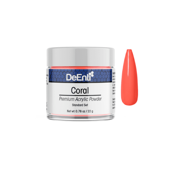 Coral Acrylic Powder - 0.78 oz