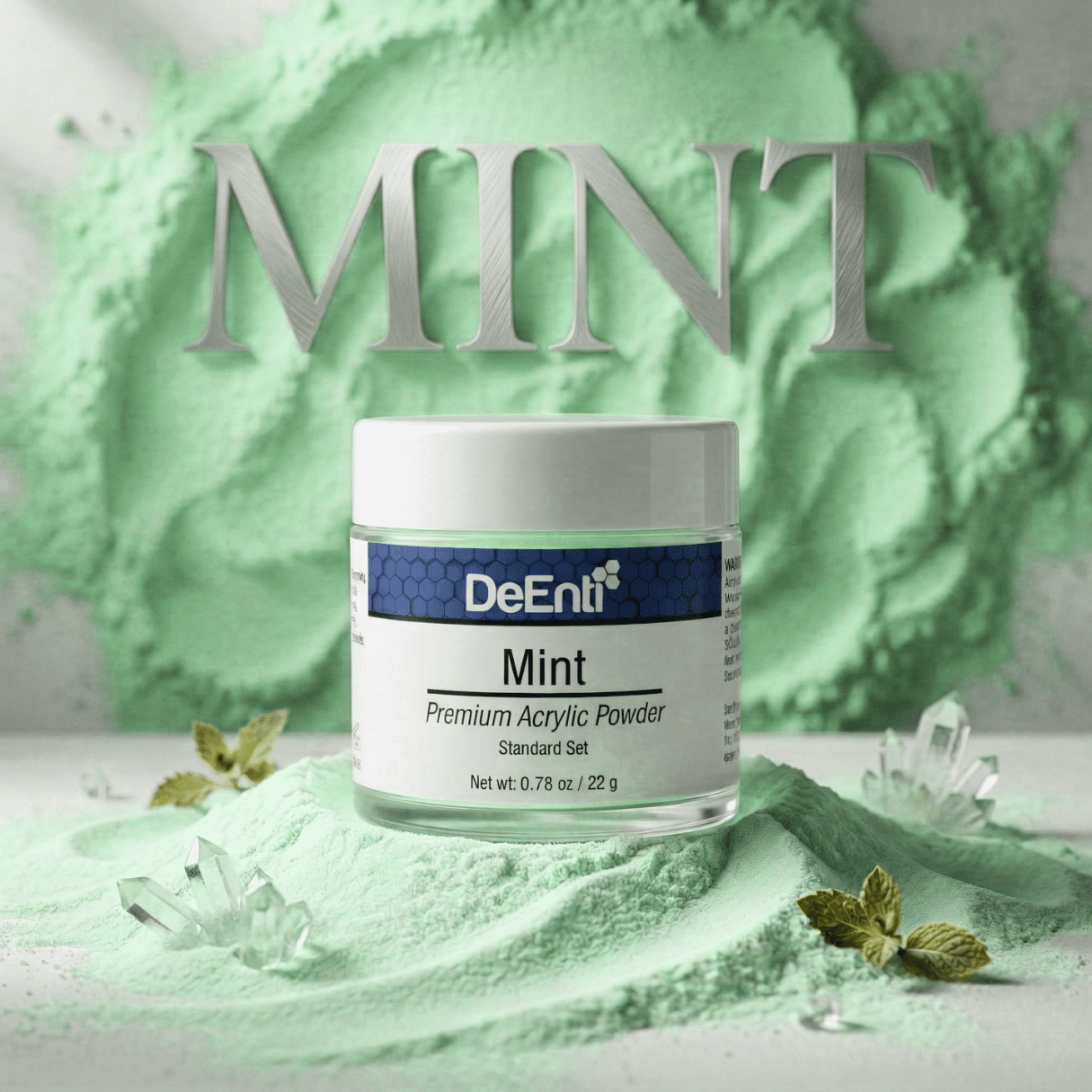 Mint Acrylic Powder - 0.78 oz - Image 5