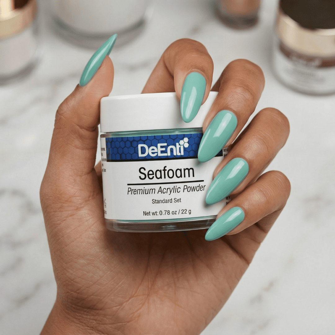 Seafoam Acrylic Powder - 0.78 oz - Image 3