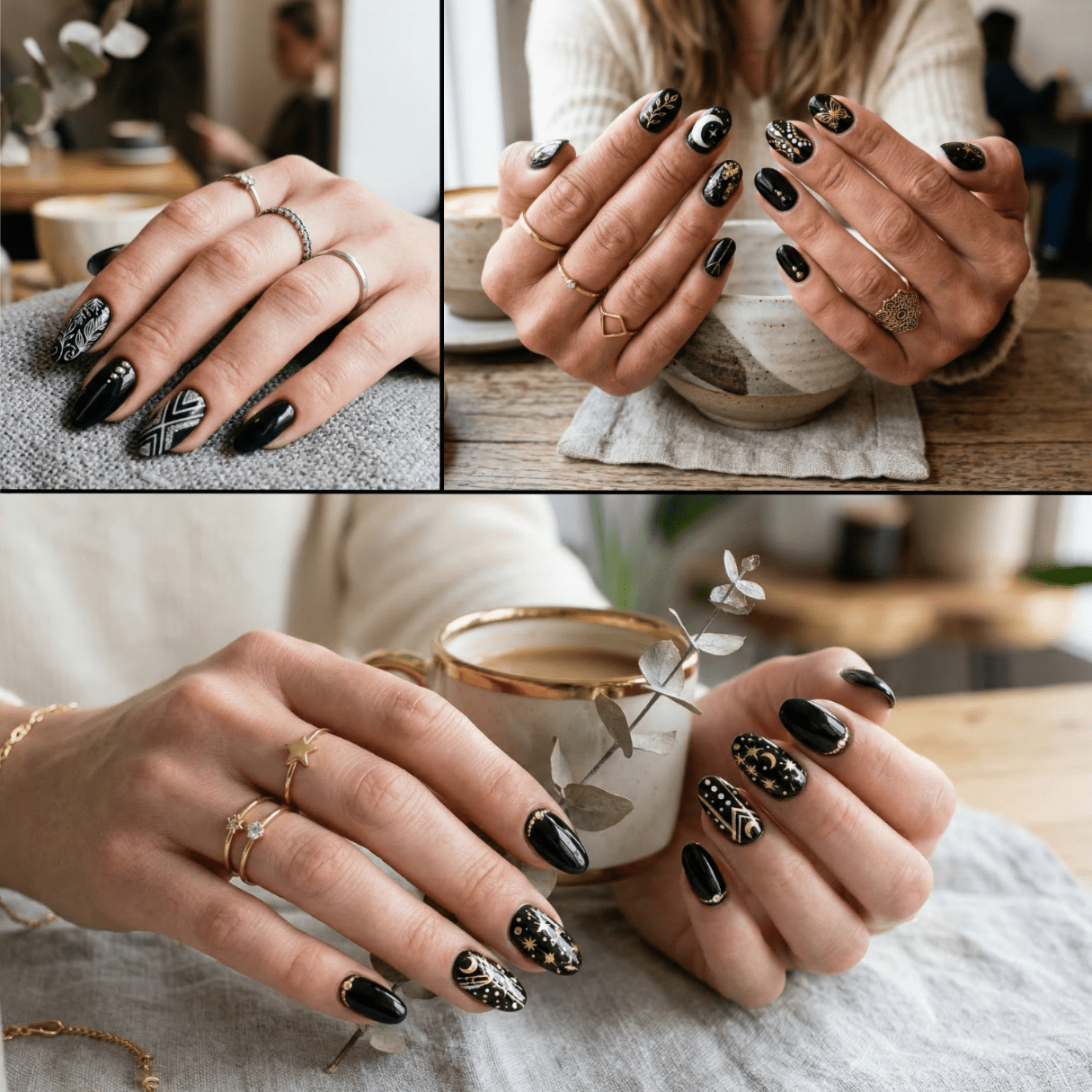 Black Acrylic Powder - 0.78 oz - Image 6