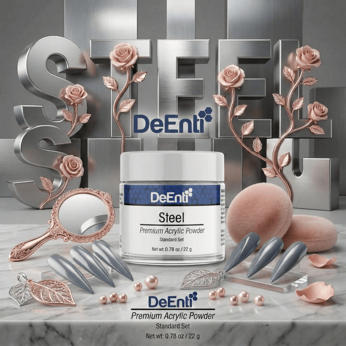 Steel Acrylic Powder - 0.78 oz - Image 6