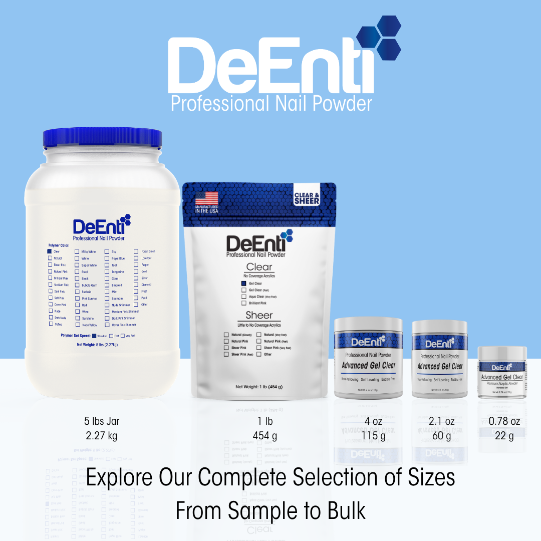Gel Clear Acrylic Powder - 4 oz - Image 4