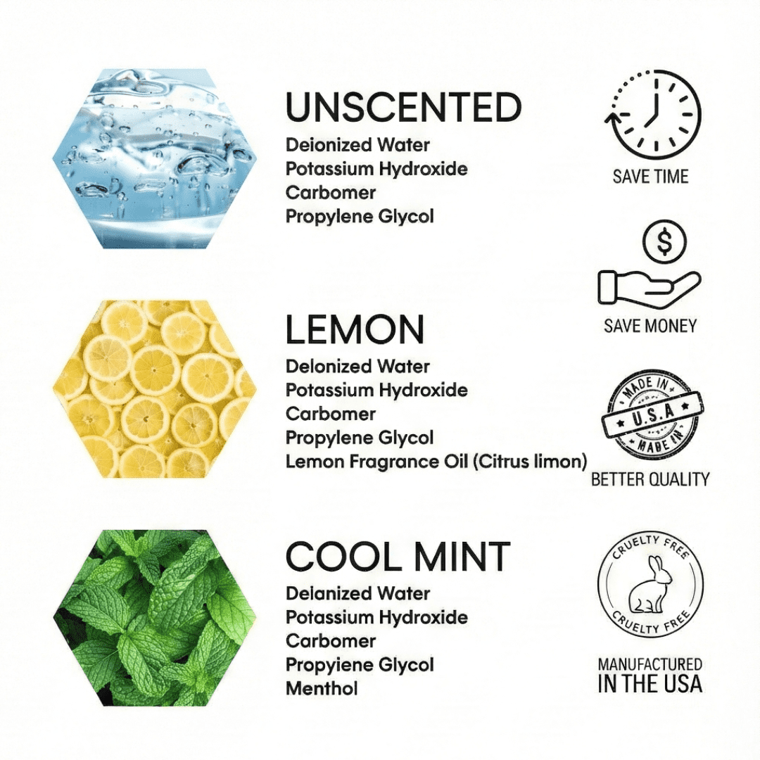 Cool Mint Callus Remover Gel - 128 fl. oz. (Gallon) - Image 4