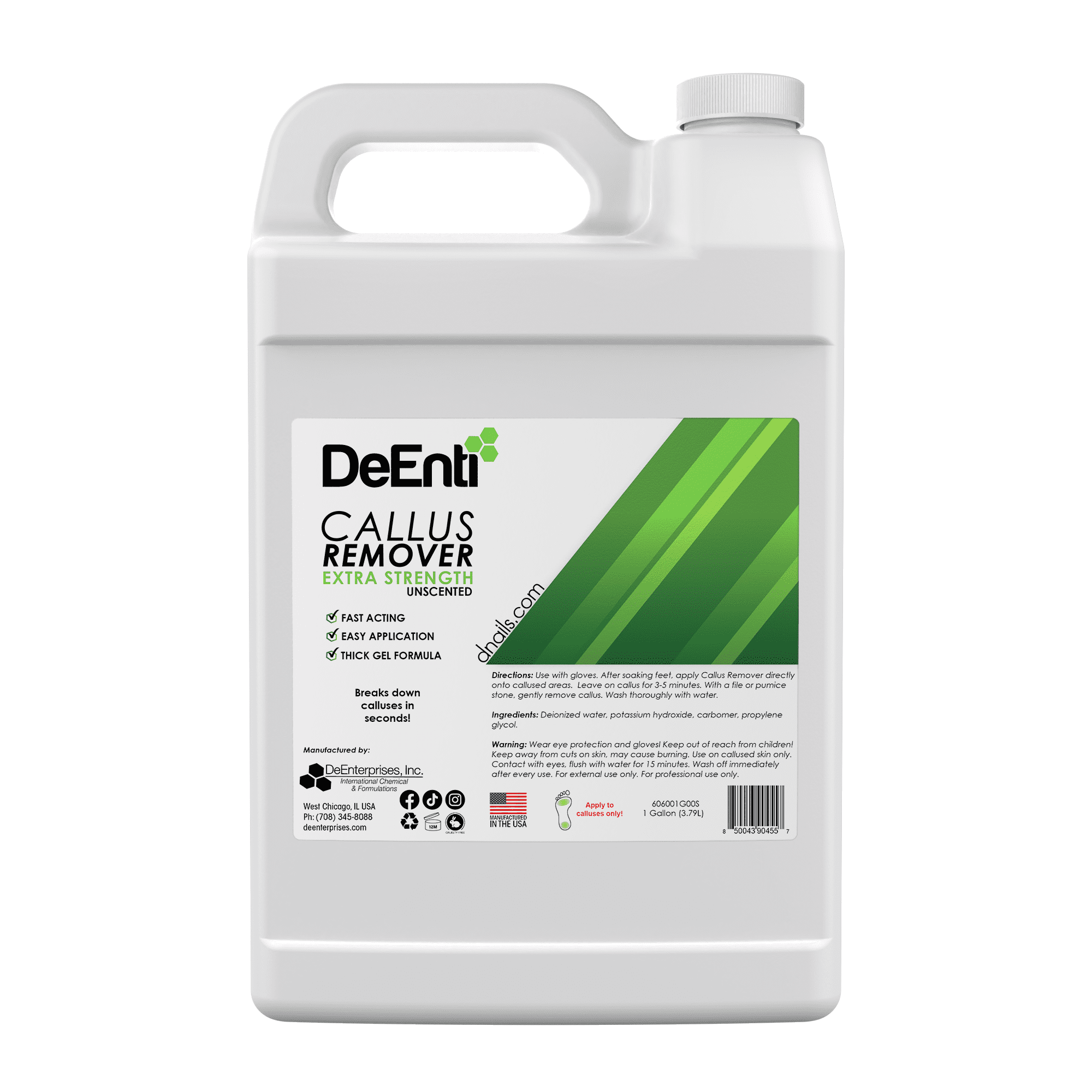 Unscented Callus Remover Gel - 128 fl. oz. (Gallon)