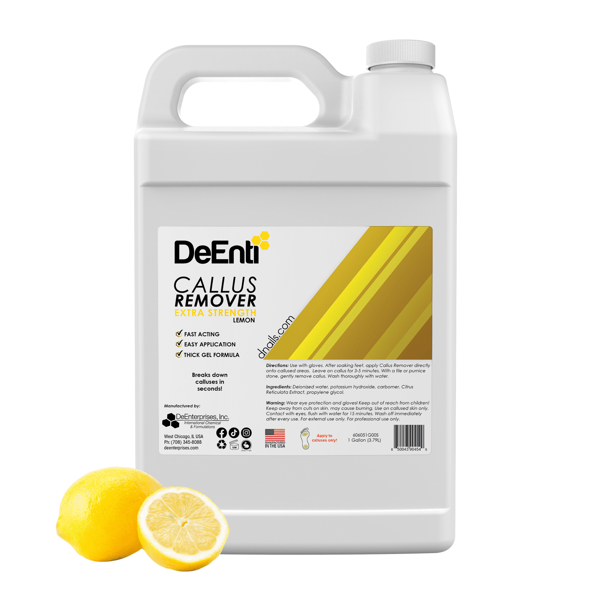 thumbnail image 2 of T-L-Gel Callus Off 2 Minutes – 1 Gallon Callus Remover, Professional Formula 2 of 3