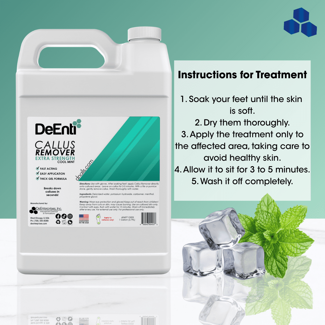 Cool Mint Callus Remover Gel - 128 fl. oz. (Gallon) - Image 3