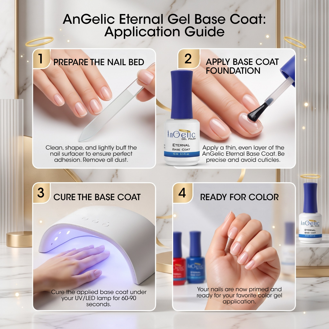 Eternal Gel Polish Base Coat - 0.5 fl. oz - Image 6
