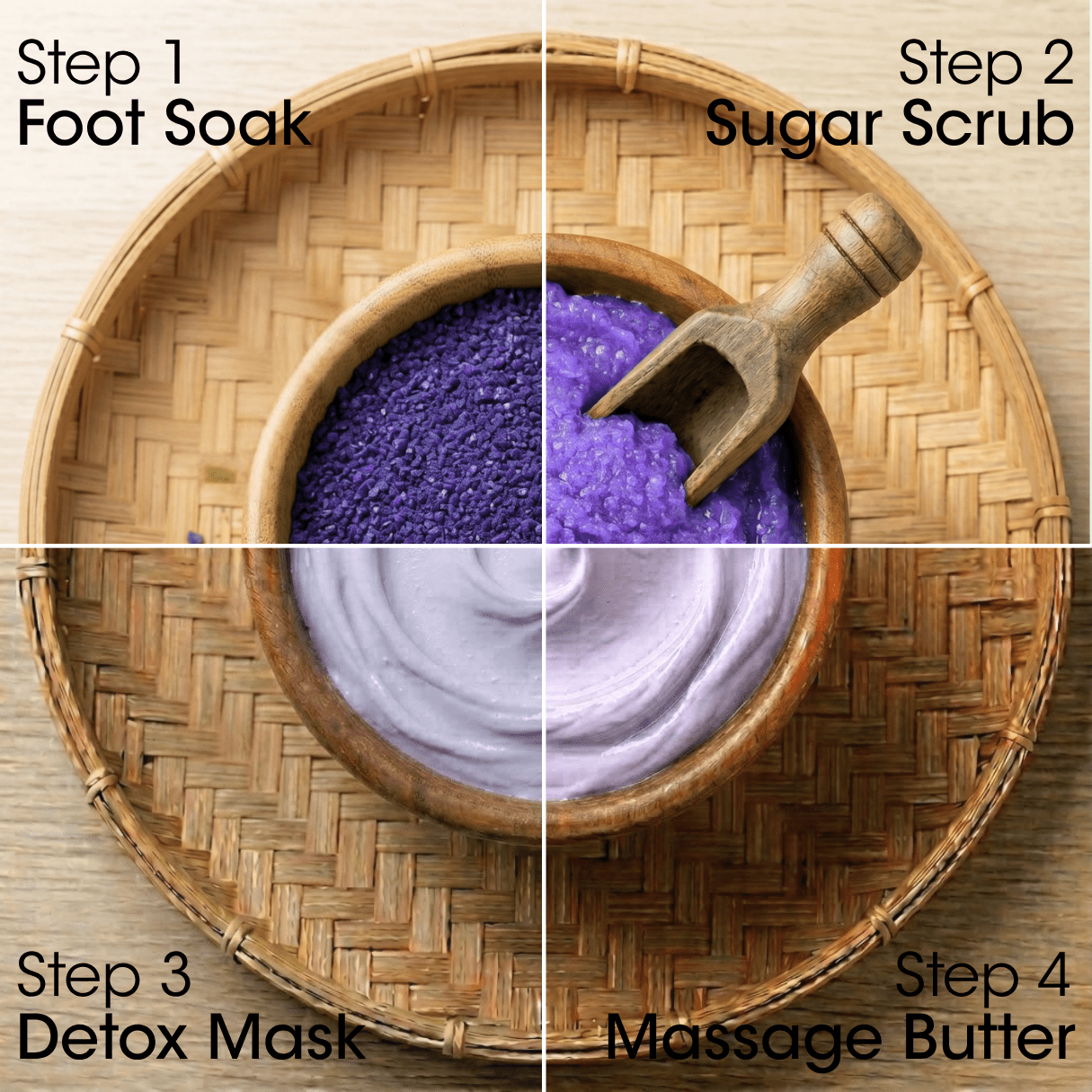 Lavender Deluxe 4 Step Pedicure - 5 Gallon | Wholesale Pricing