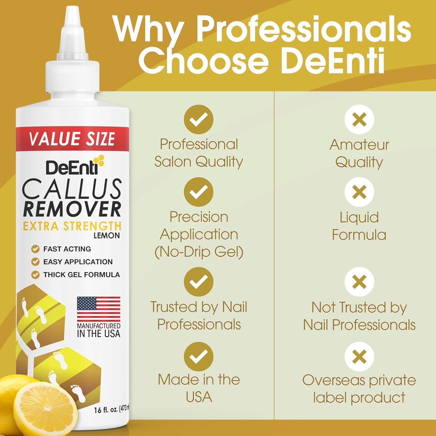 Lemon Callus Remover Gel - 16 fl. oz. - Image 6