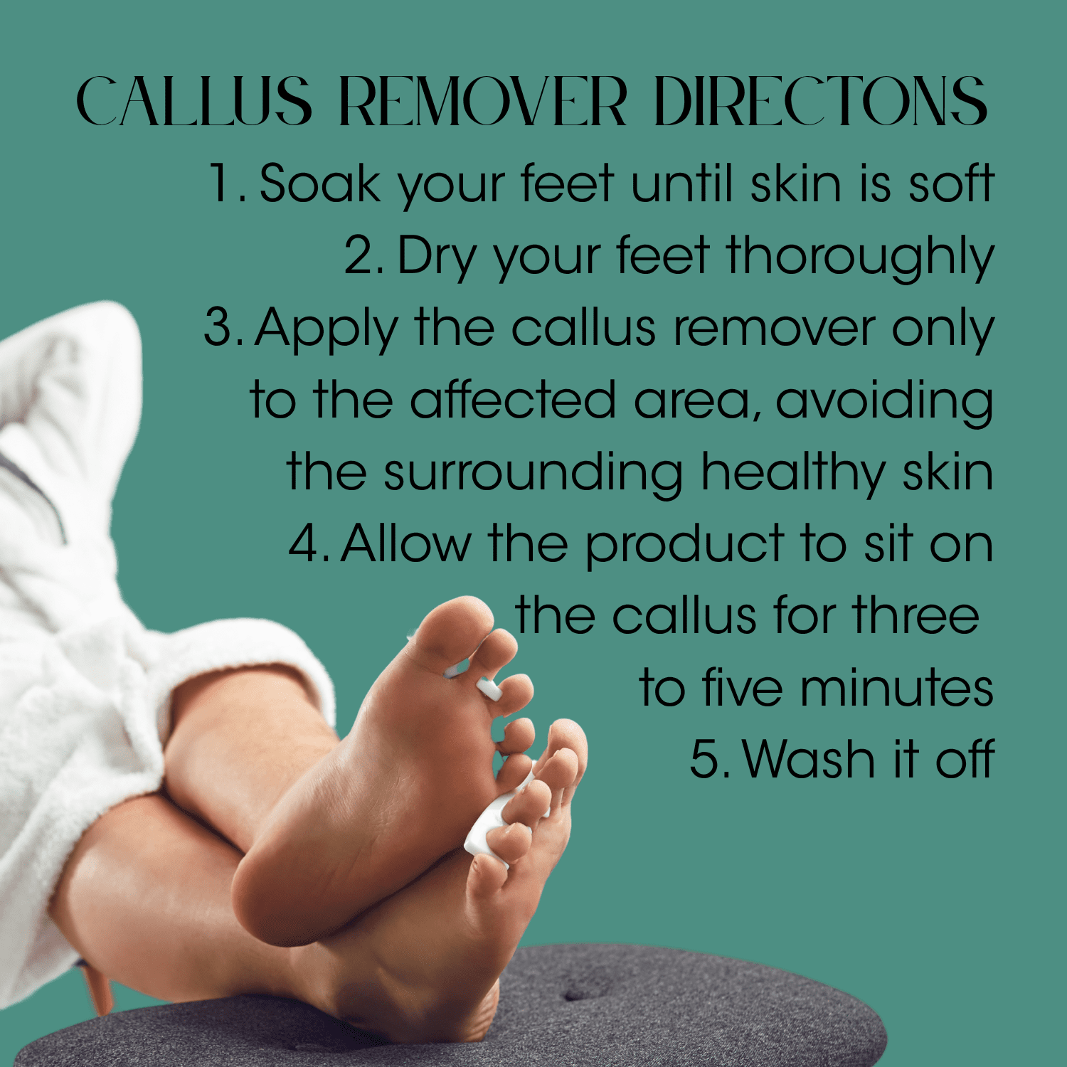 Cool Mint Callus Remover Gel - Pumice Kit - Image 5