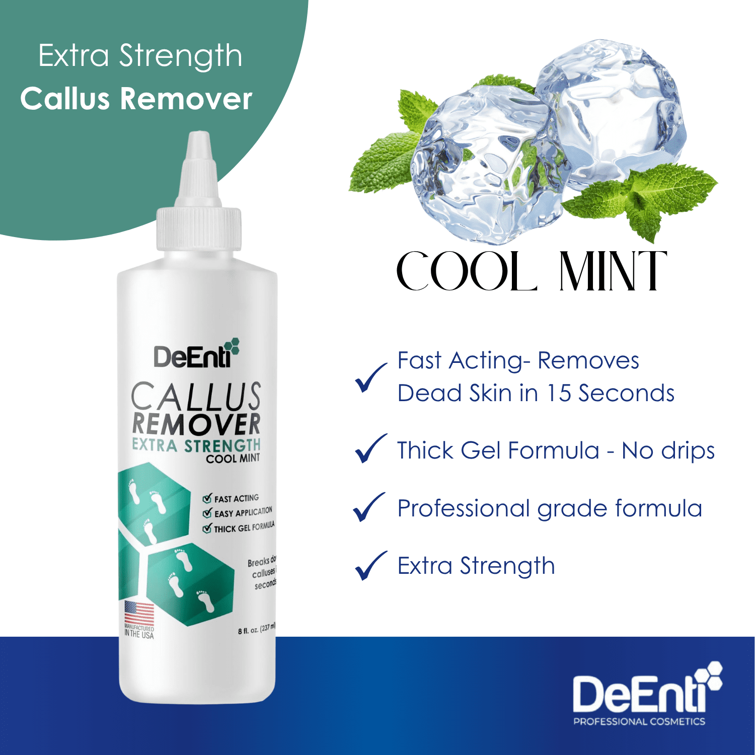 Cool Mint Callus Remover Gel - Pumice Kit - Image 3