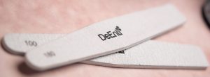 100/180 grit nail file
