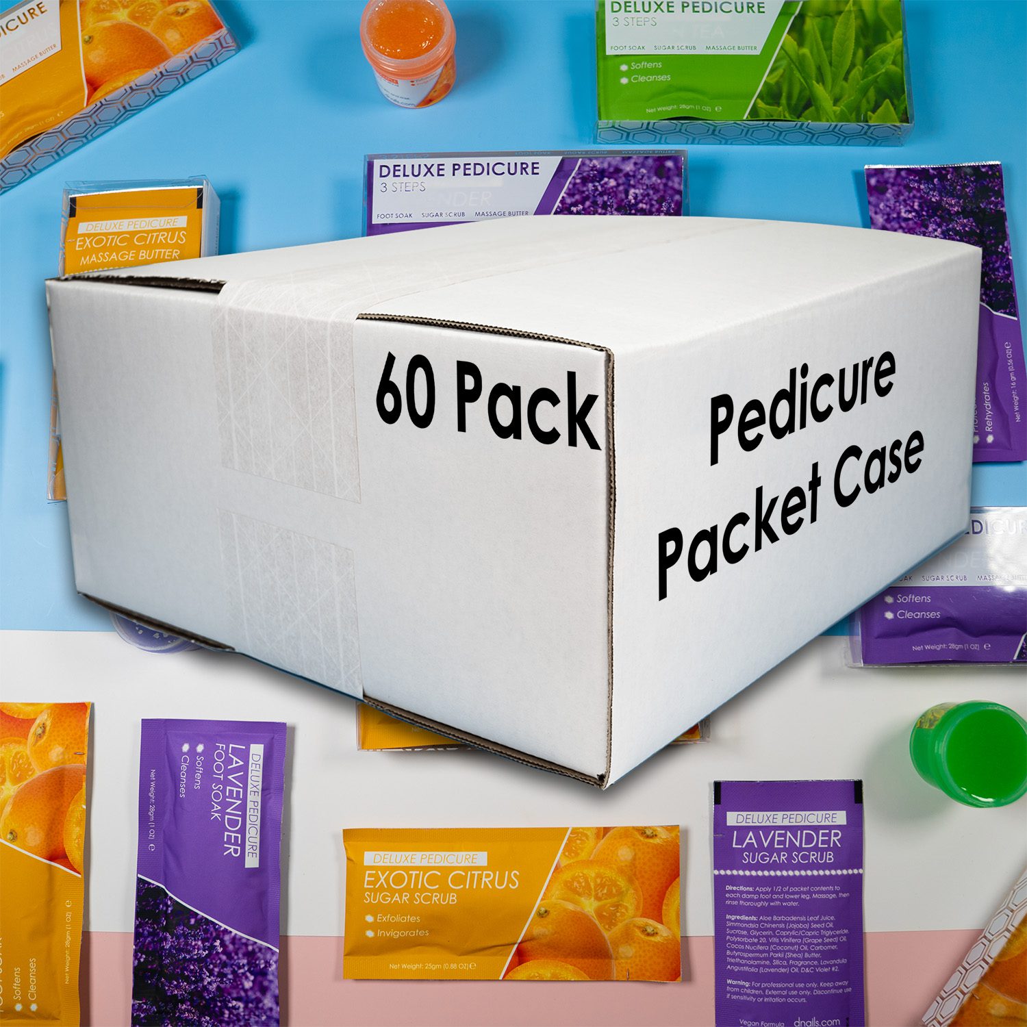 3-Step Pedicure Kit - Ex Citrus (Case) - Image 3