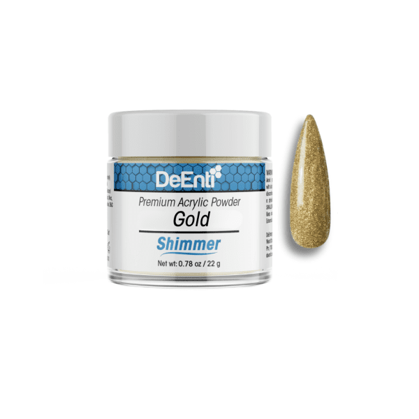 Gold Acrylic Powder - 0.78 oz