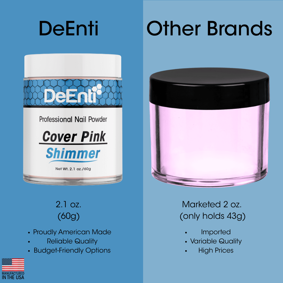 Cover Pink Shimmer Acrylic Powder - 2.1 oz - Image 6
