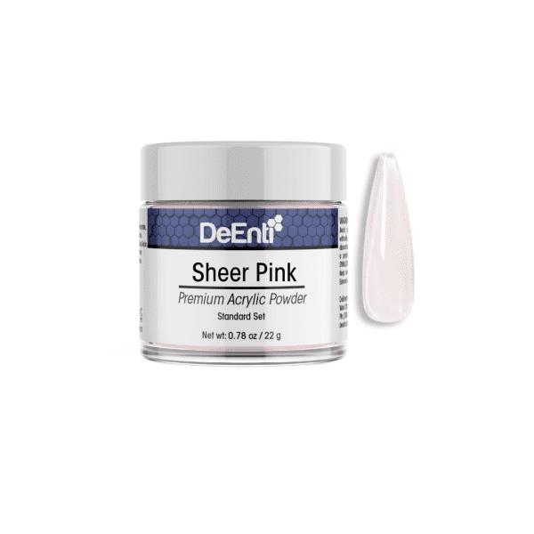 Sheer Pink Acrylic Powder - 0.78 oz