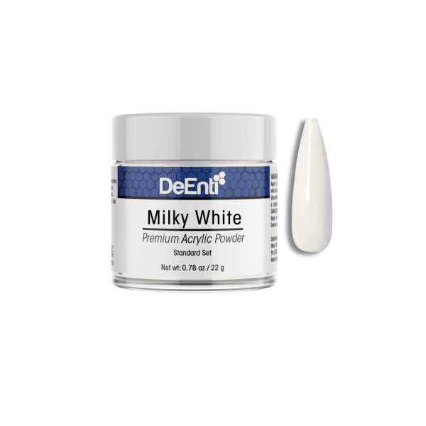 Milky White Acrylic Powder - 0.78 oz