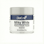 Milky White Acrylic Powder - 0.78 oz