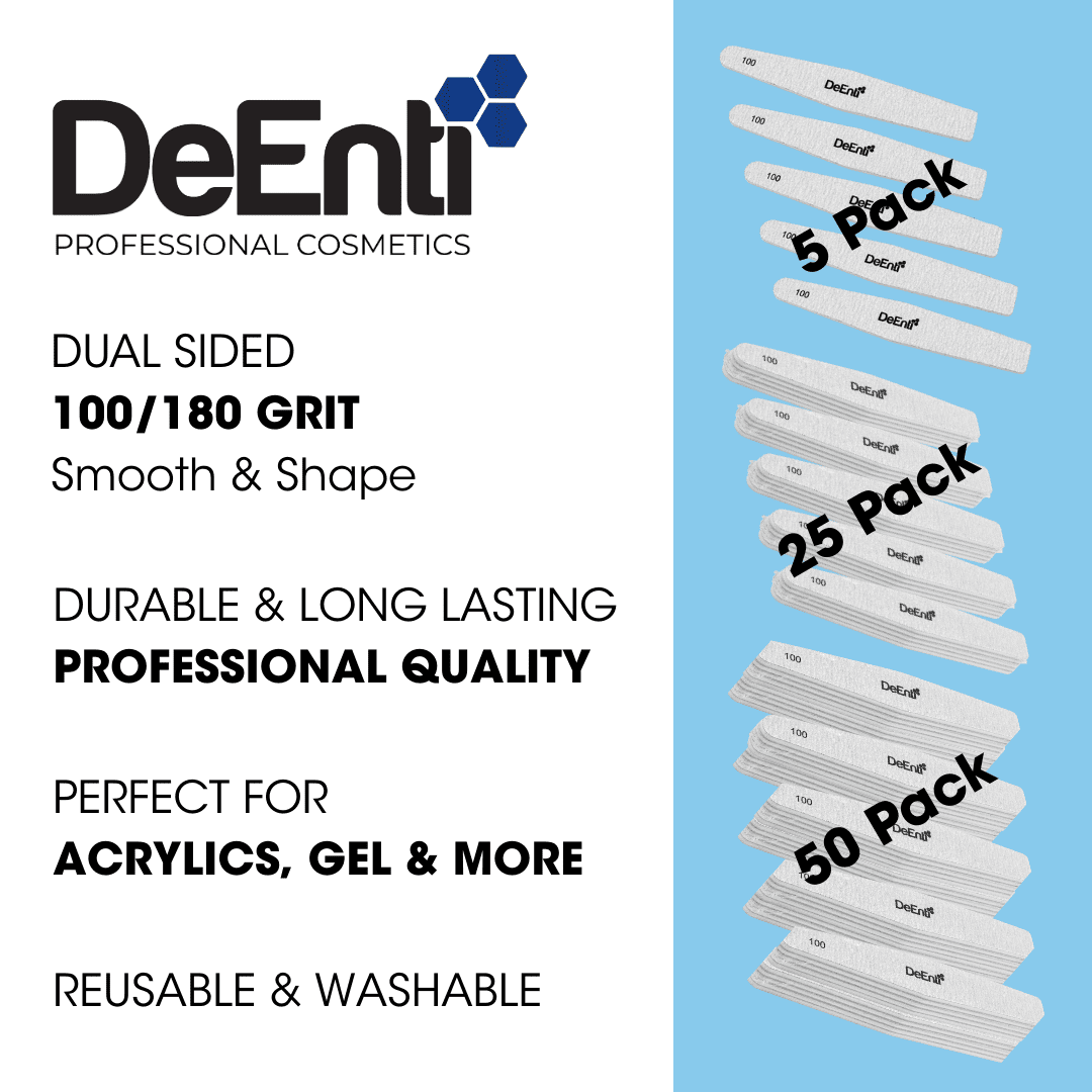 Premium Nail File - 100/180 Grit - 25 Pack - Image 3