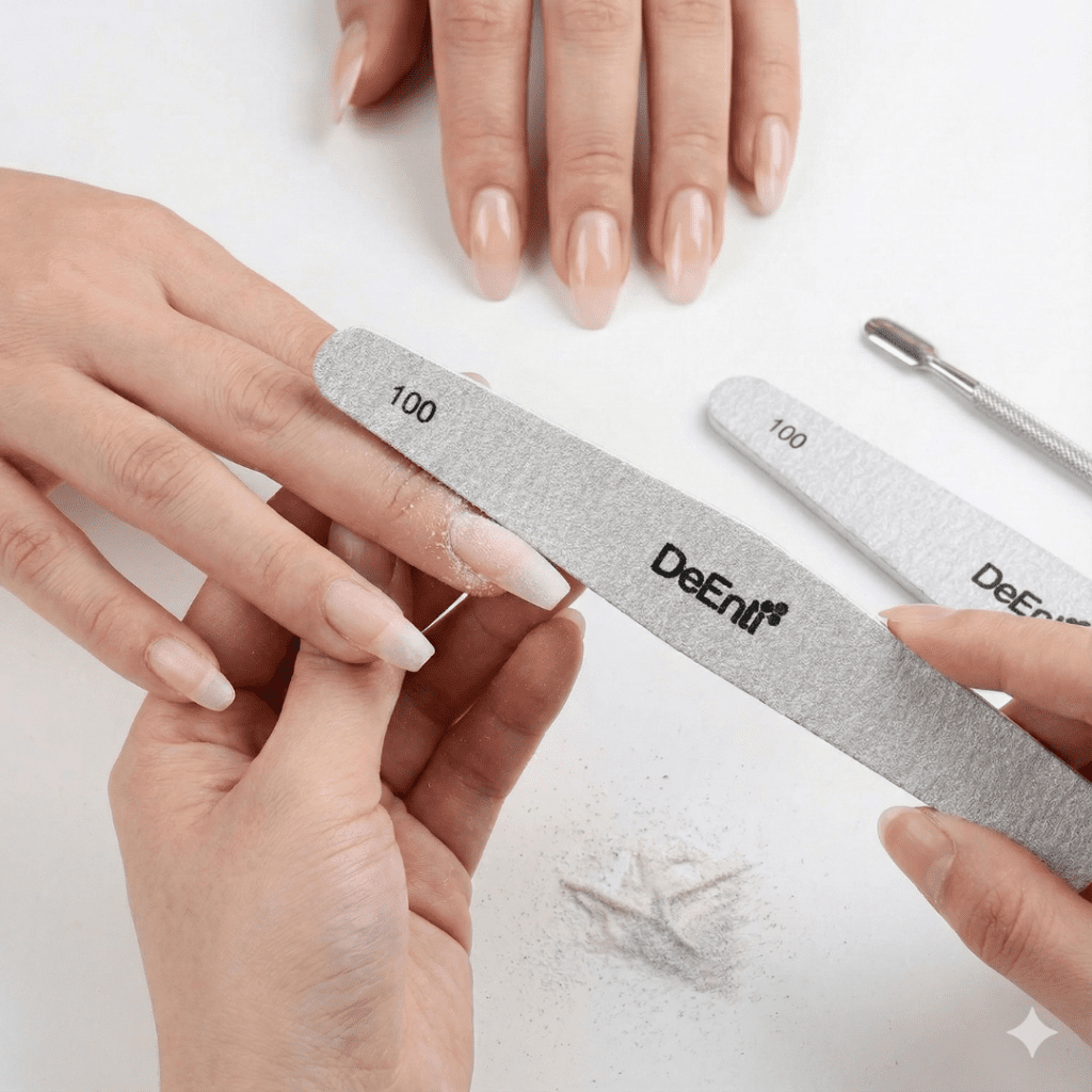 Nail Rile Premium Nail File - 100/180 Grit - 5 Pack | Pedicure Supplies