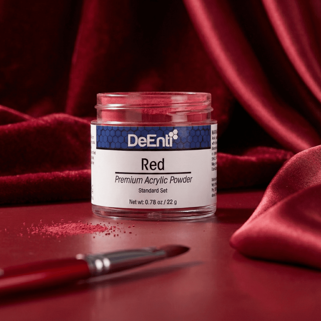 Red Acrylic Powder - 0.78 oz - Image 4
