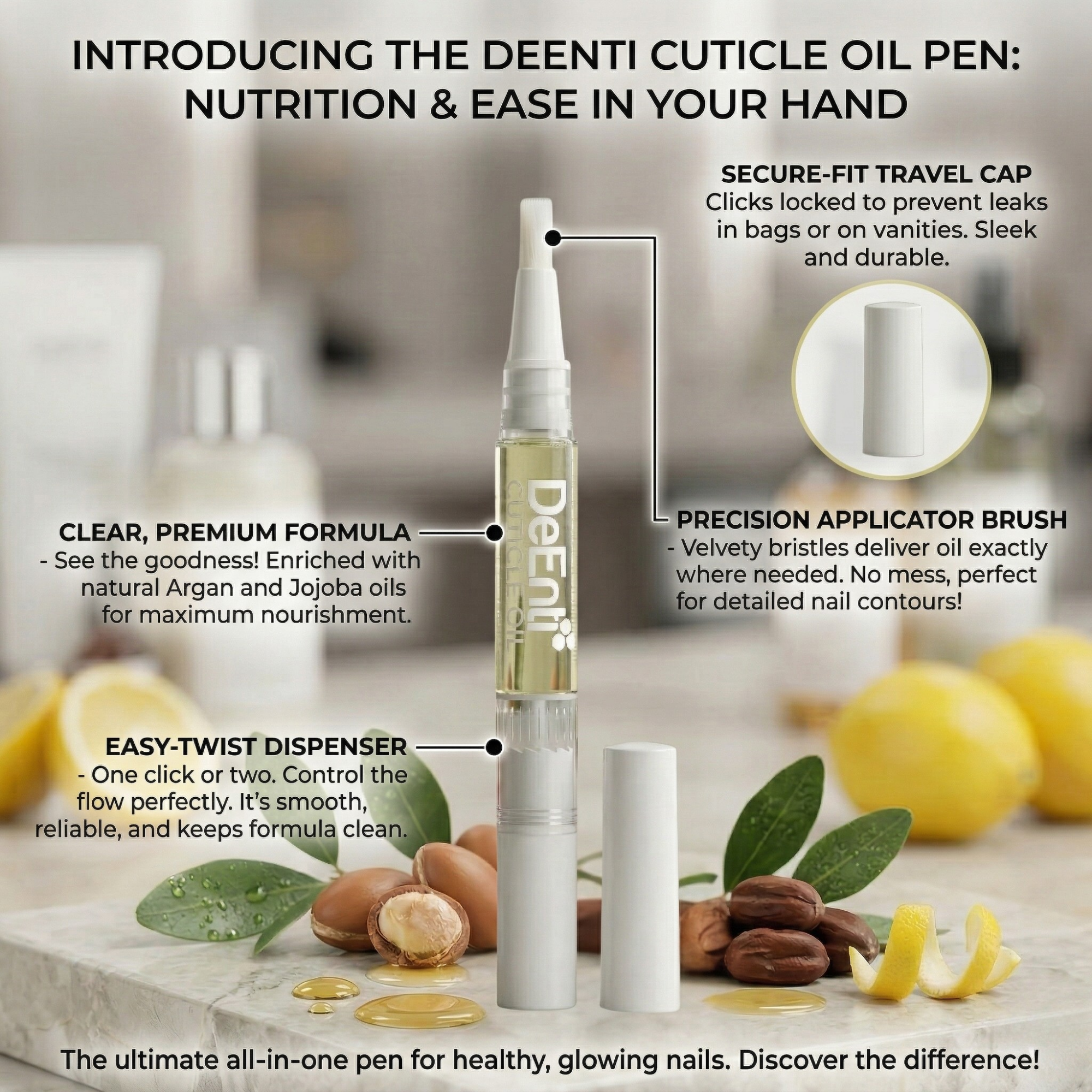 Lemon Lush Cuticle Oil - Pen 2.5 ml - Image 3