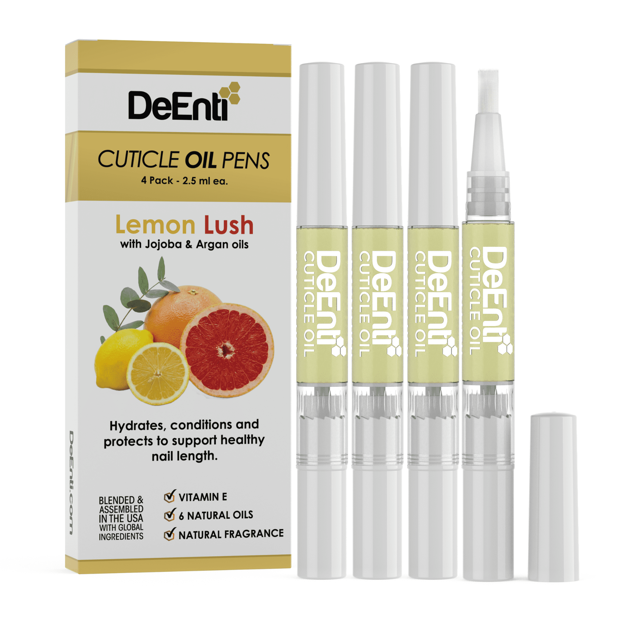 Lemon Lush Cuticle Oil – Pen 2.5 ml 4-Pack