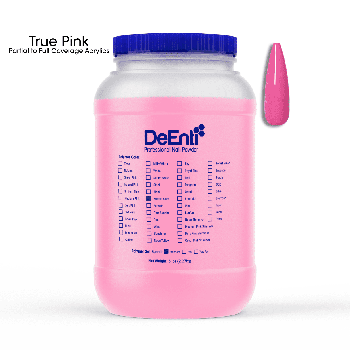 Bubble Gum Acrylic Powder - LBS - Image 3
