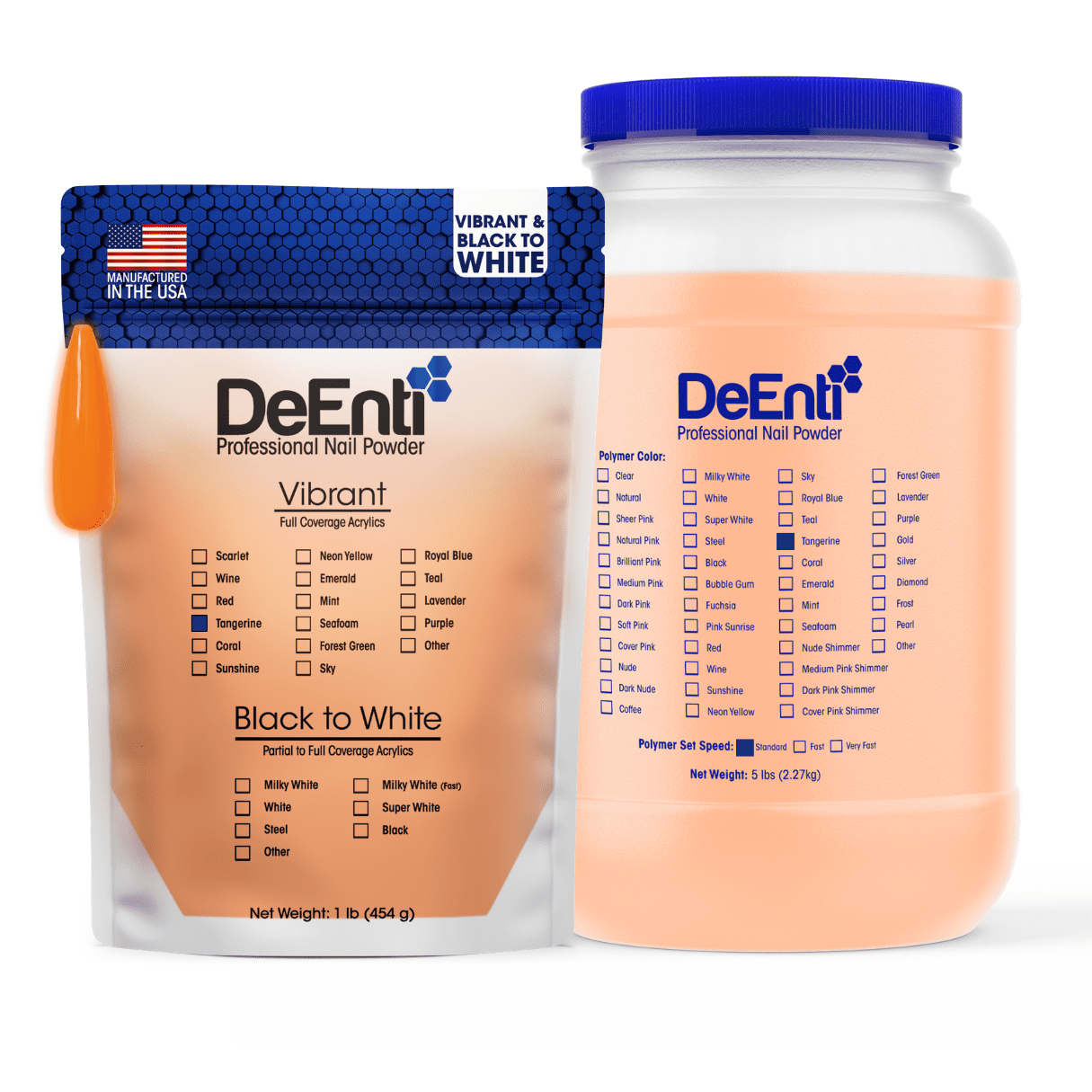 Tangerine Acrylic Powder - LBS