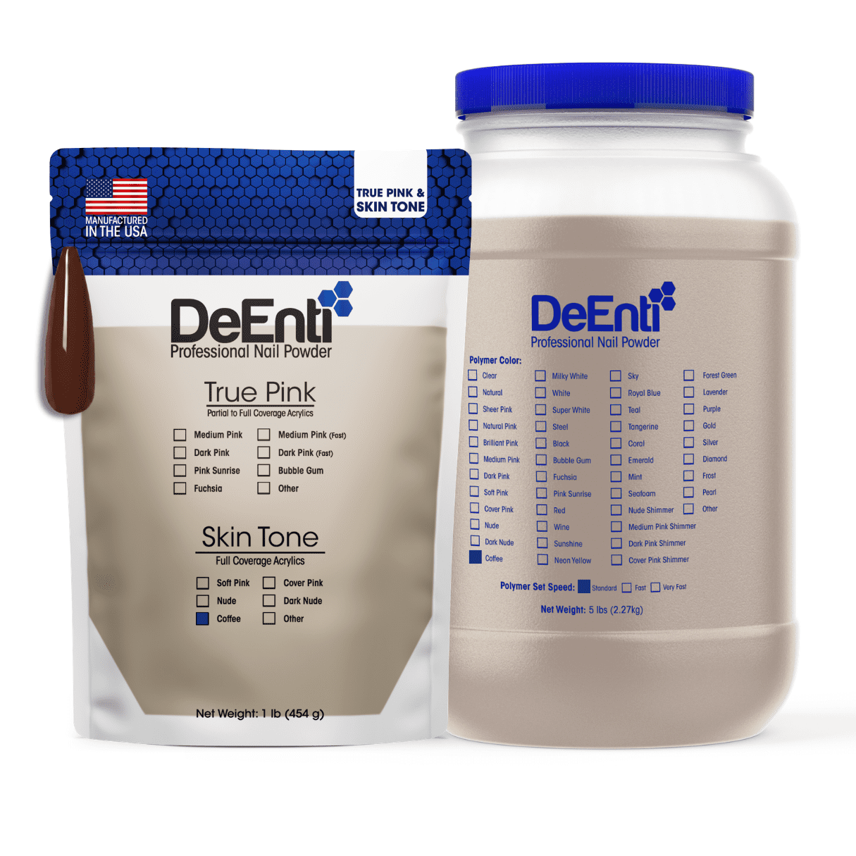 Coffee Acrylic Powder - LBS
