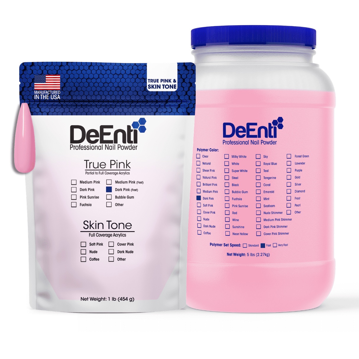 FAST Dark Pink Acrylic Powder - LBS
