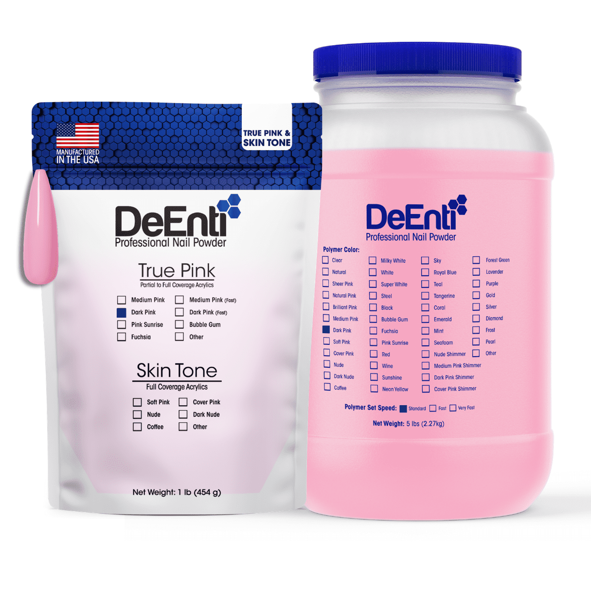 Dark Pink Acrylic Powder - LBS