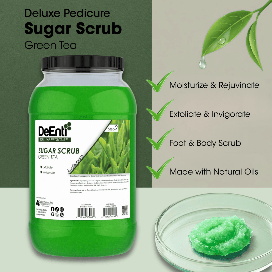 Green Tea Sugar Scrub - 1 Gallon - Image 4