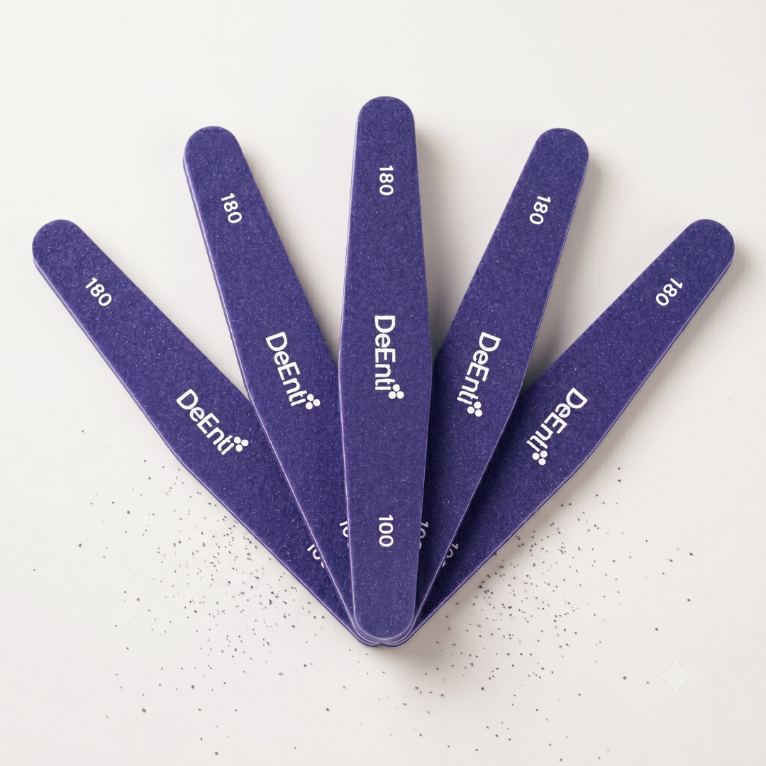Premium Nail File Buffer - 100/180 Grit - 25 Pack - Image 3