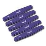 Premium Nail File Buffer - 100/180 Grit - 5 Pack